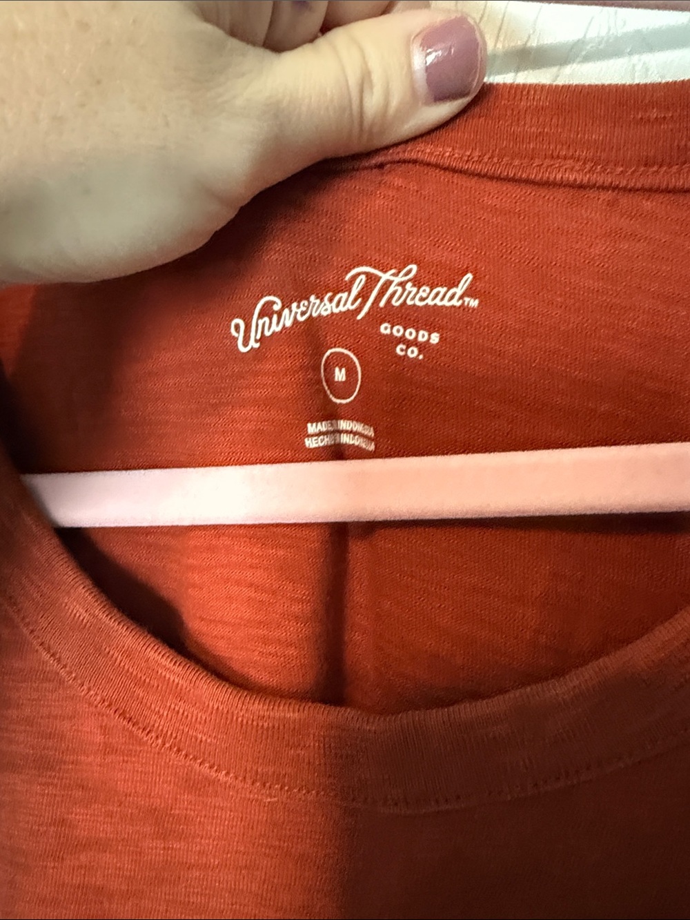 Universal Thread Rust Red Maxi Dress with Ruffle Sleeves - Picture 2 of 6